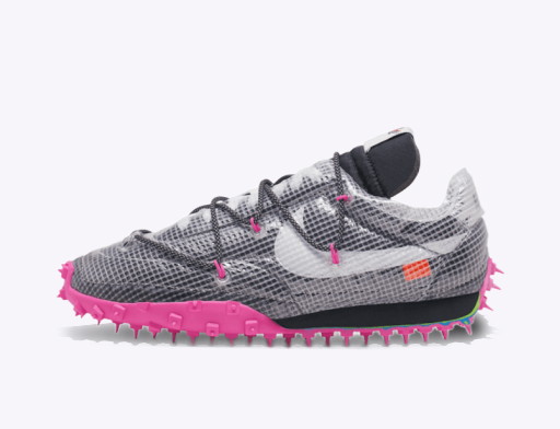 Sneakerek és cipők Nike Off-White x Waffle Racer "Black Fuchsia" Többszínű | CD8180-001