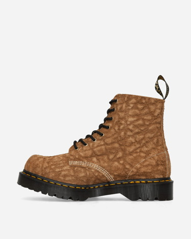 Sneakerek és cipők Dr. Martens 1460 Pascal Emboss Suede Boots Savannah Tan Bézs | 31484439 TAN, 3
