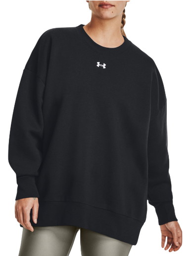 Sweatshirt Under Armour Rival Fleece Oversized Fekete | 1379491-001