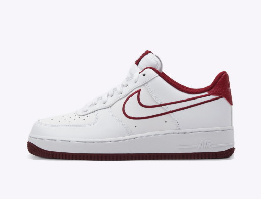 Sneakerek és cipők Nike Air Force 1 Low '07 Leather ''Team Red'' Fehér | AJ7280-100