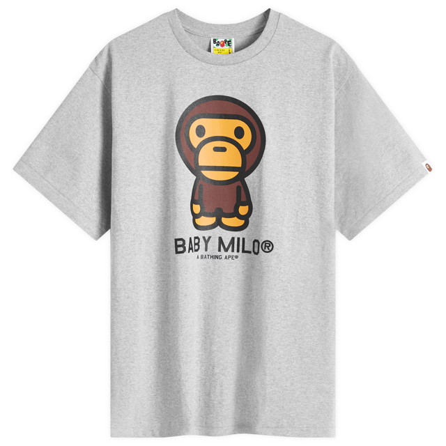 Póló BAPE A Bathing Ape Baby Milo T-Shirt Szürke | 002TEK301001M-GRY