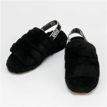 Sneakerek és cipők UGG Fluff Yeah Slide "Black" W Fekete | 1095119 BLK, 2