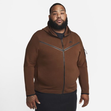 Sweatshirt Nike Hoodie Sportswear Tech Fleece Barna | cu4489-259, 5
