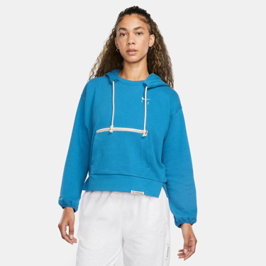 Sweatshirt Nike Dri-FIT Swoosh Fly Standard Issue Pullover Hoodie Kék | DA6483-457, 0