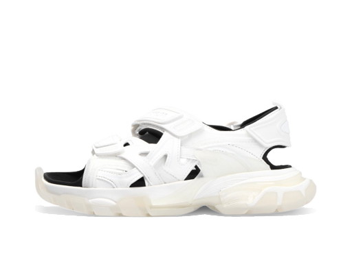 Sneakerek és cipők Balenciaga Track Sandal Clear Sole White Black W Fehér | 655948W2CC59010