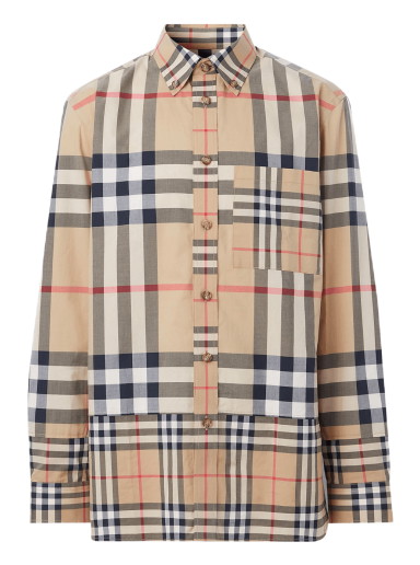 Contrast Check Shirt