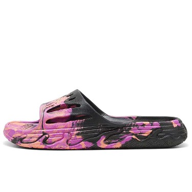 Sneakerek és cipők Puma MB.03 Slide, black/lilac/orange Orgona | 394223_07, 0