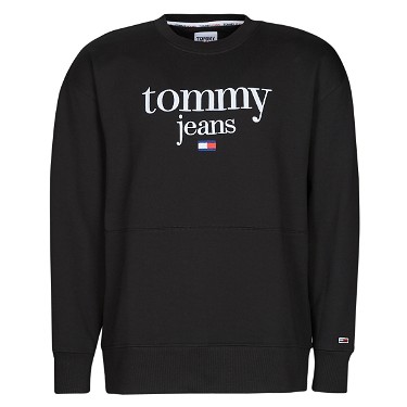 Sweatshirt Tommy Hilfiger REG MODERN CORP LOGO CREW SWEATSHIRT Fekete | DM0DM15029-BDS, 0