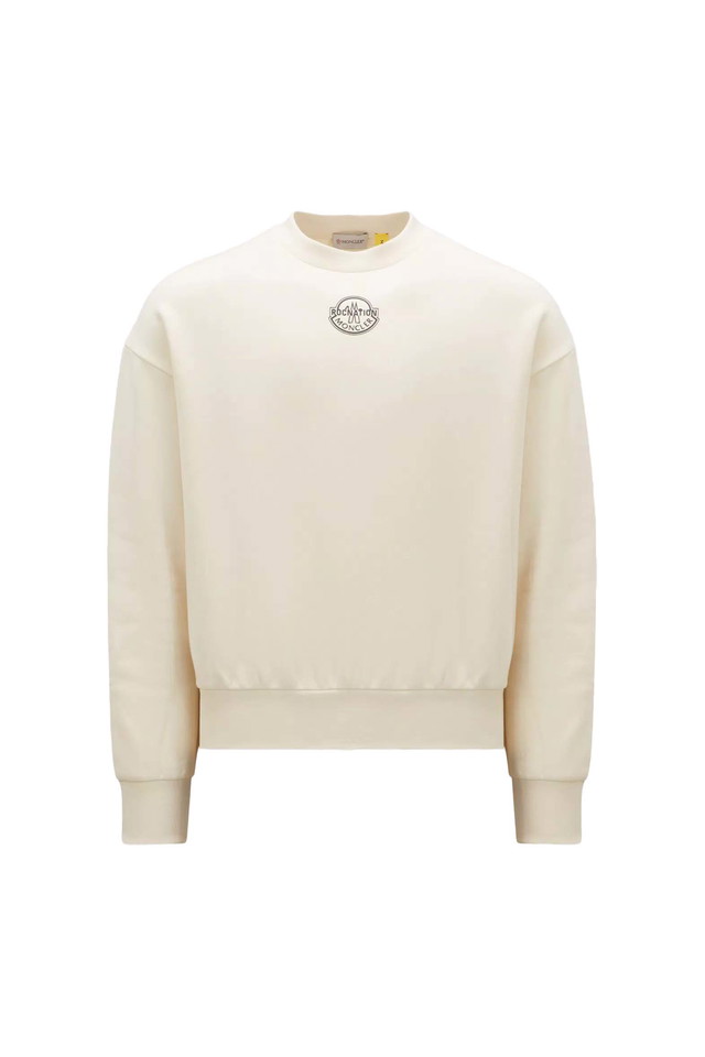 Pulóver Moncler Roc Nation by Jay-Z x Logo Sweatshirt Fehér | I209W8G00005809KX038