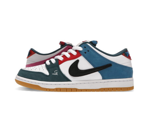 Sneakerek és cipők Nike SB SB Dunk Low Pro QS Parra (Friends & Family) 2021 Többszínű | DH7695-100