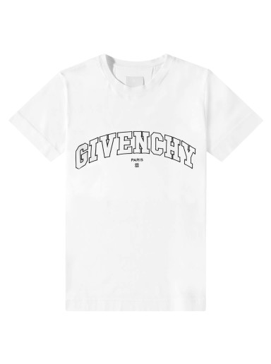 Classic Fit College Embroidery T-Shirt