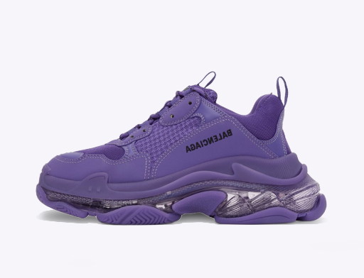 Sneakerek és cipők Balenciaga Clear Sole Triple S Sneakers Orgona | 541624-W2GA1-6910