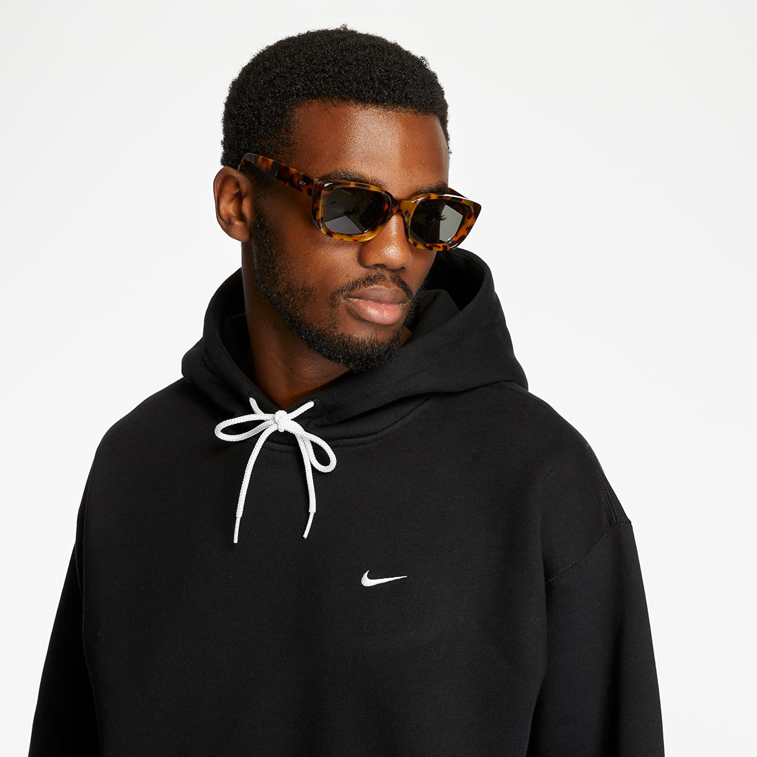 Sweatshirt Nike Lab Fleece Hoodie Fekete | CV0552-010, 1
