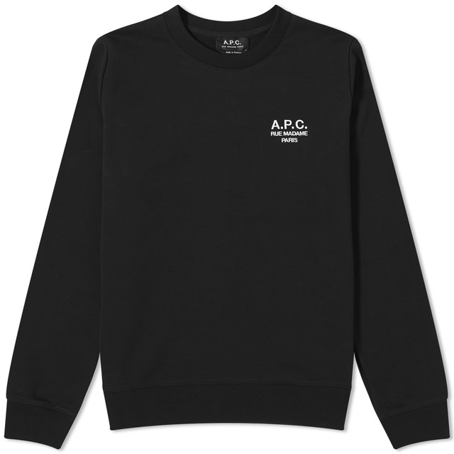 Sweatshirt A.P.C. Skye Logo Sweatshirt Fekete | COEZD-F27700-LZZ