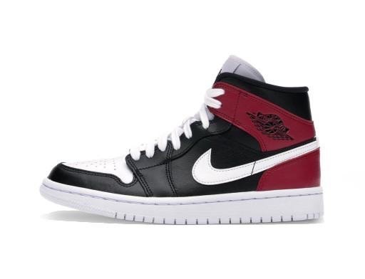 Sneakerek és cipők Jordan Jordan 1 Mid Black Noble Red (Women's) 
Piros | BQ6472-016