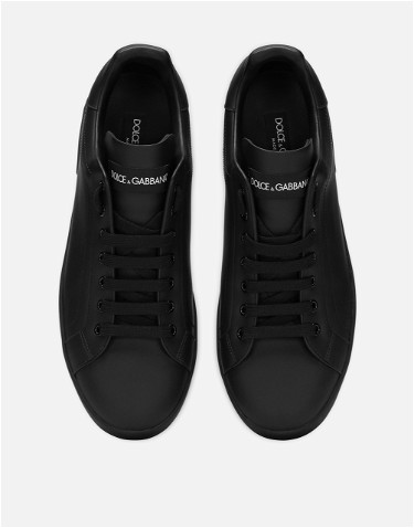 Sneakerek és cipők Dolce & Gabbana Calfskin Portofino Fekete | CS1772A106580999, 3