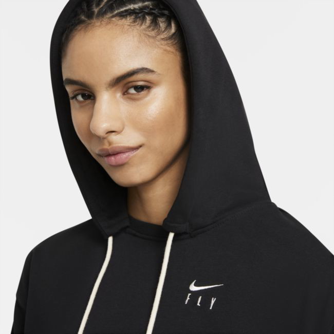 Sweatshirt Nike Swoosh Fly Standard Issue Pullover Fekete | DA6483-010, 0