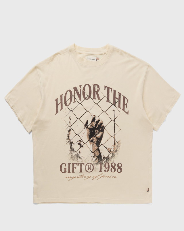 Póló Honor The Gift MYSTERY OF PAIN TEE Bézs | HTG230344-BONE