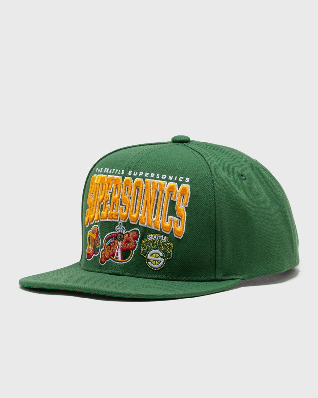 Kupakok Mitchell & Ness NBA CHAMP STACK SNAPBACK HWC SEATTLE SUPERSONICS Zöld | HHSS5797-SSUYYPPPGREN