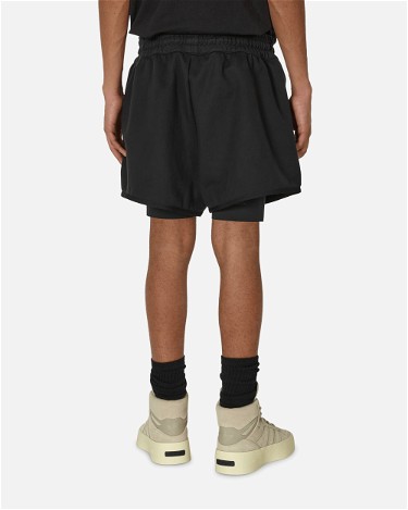 Rövidnadrág adidas Originals Fear of God Athletics Suede Fleece Shorts Black Fekete | IS5302 001, 3