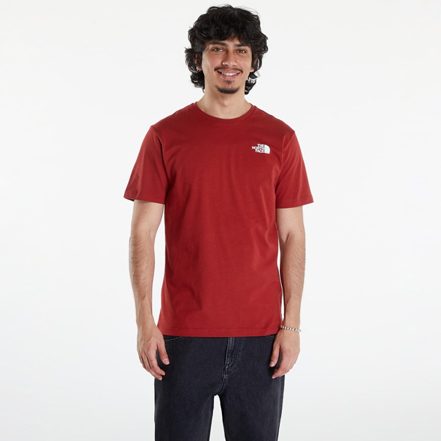 Póló The North Face T-Shirt S/S Redbox Tee Iron Red 
Piros | NF0A87NPPOJ1