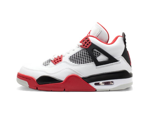 Sneakerek és cipők Jordan Air Jordan IV Retro Fire Red Fehér | 308497-110