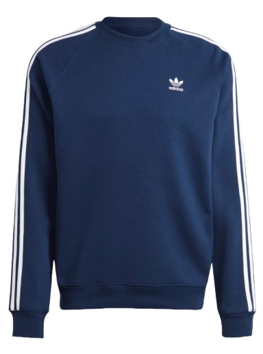 Sweatshirt adidas Originals adidas Originlas Adicolor Classics 3-Stripes Sötétkék | im4515