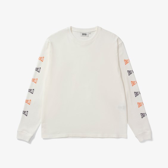 Póló SNS Squeeze Long Sleeve Tee Fehér | SNS-1157-0200