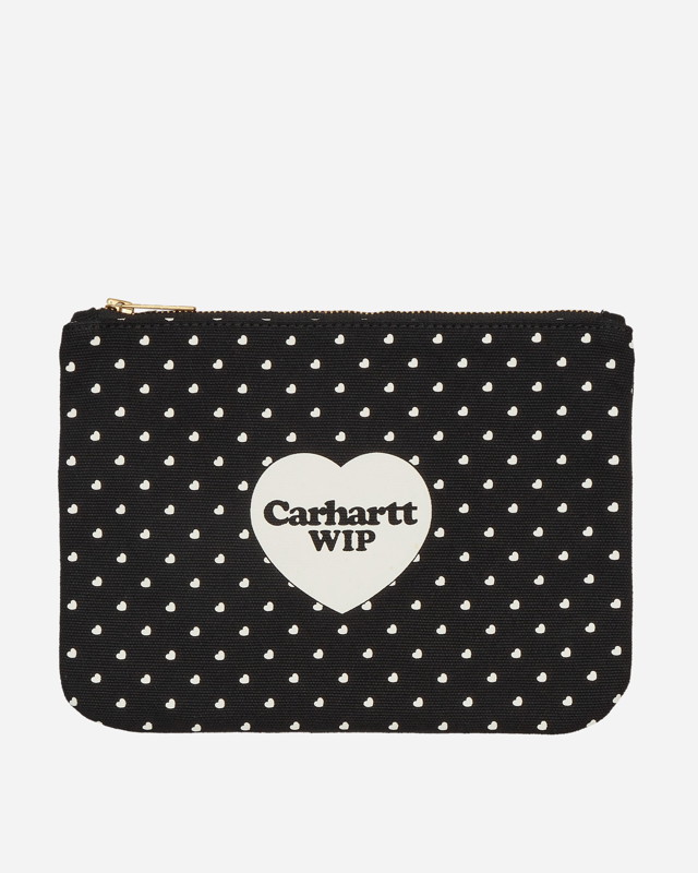 Pénztárca Carhartt WIP Canvas Graphic Zip Wallet Fekete | I033096 24MXX