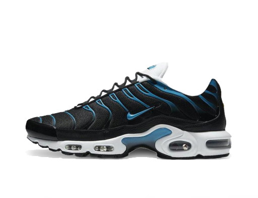 Sneakerek és cipők Nike Air Max Plus Black Laser Blue White Fekete | CZ8687-001