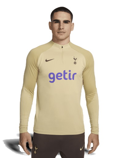 Sweatshirt Nike Dri-FIT Tottenham Hotspur Strike Third Football Knit Drill Top Bézs | DZ0846-784