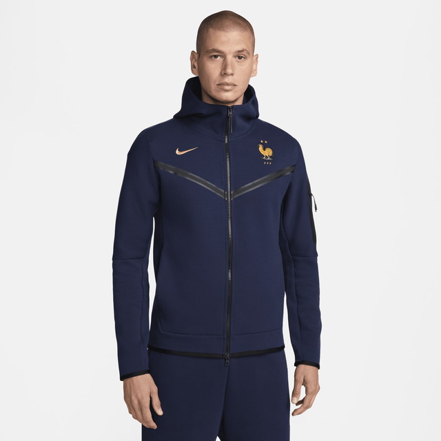 Sweatshirt Nike FFF Tech Fleece Windrunner Sötétkék | FJ8155-498