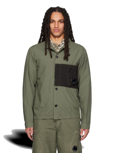 Ing C.P. Company Auxiliary Pocket Shirt Zöld | 14CMOS331A-006513M