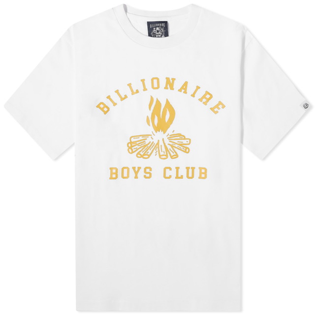 Póló BILLIONAIRE BOYS CLUB Campfire T-Shirt Fehér | B23442-WHT