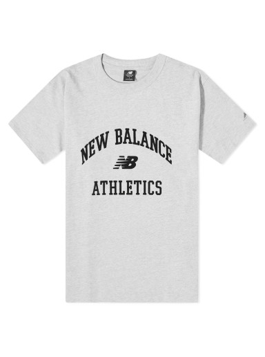 Póló New Balance Athletics Varsity Graphic T-Shirt "Athletic Grey" Szürke | MT33551-AG