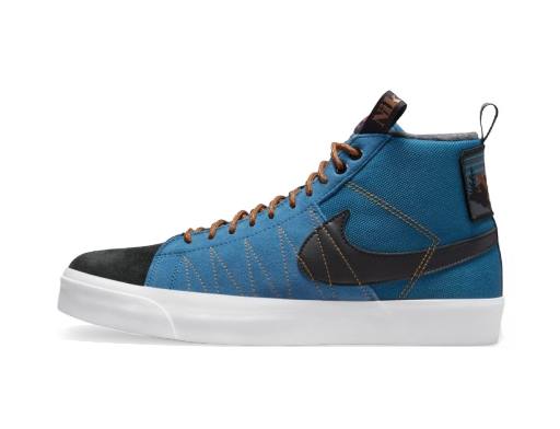 Gördeszkázás Nike SB Zoom Blazer Mid Premium Kék | DC8903-400