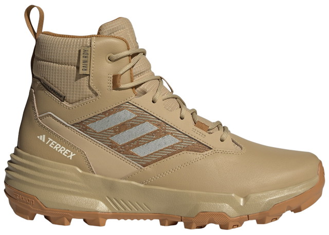 Sneakerek és cipők adidas Performance Terrex Unity Leather Mid Rain.RDY Beige Tone Ecru Tint Mesa Bézs | IF4978