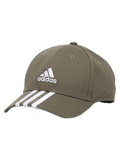 Kupakok adidas Performance 3-Stripes Cotton Twill Baseball Cap Zöld | II3511