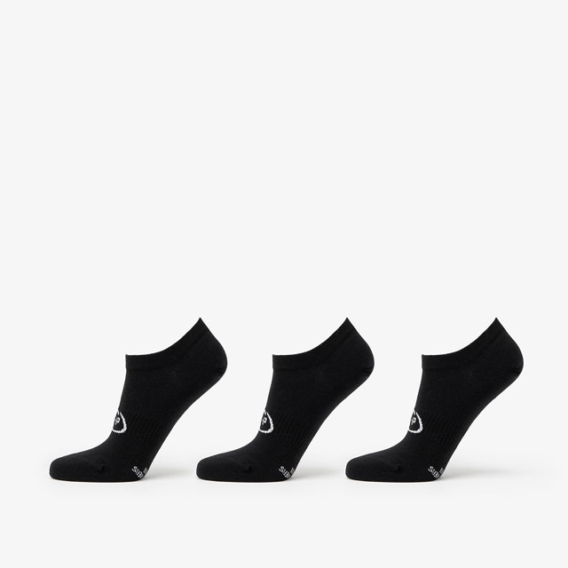 Invisible Socks 3-Pack Black