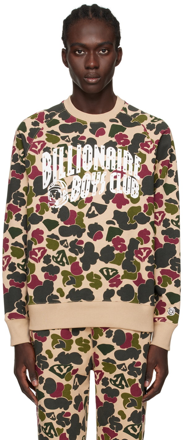 Sweatshirt BILLIONAIRE BOYS CLUB Printed Sweatshirt Zöld | B23450