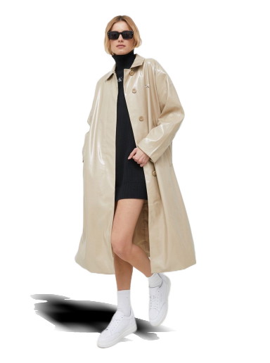 Kabátok CALVIN KLEIN Coat Bézs | J20J220509.PPYX