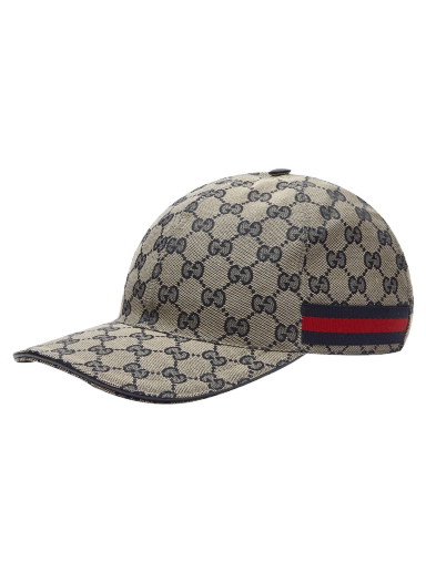 GG Jacquard Baseball Cap Navy