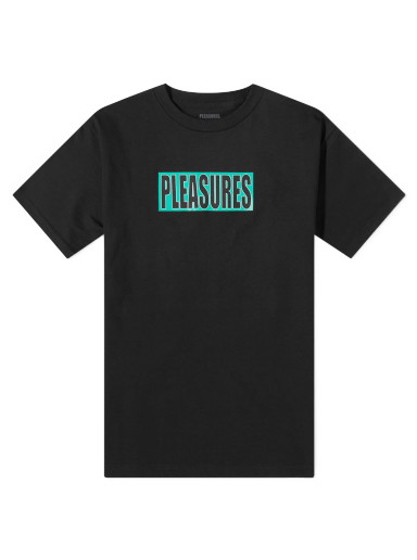 Póló Pleasures Thirsty T-Shirt Black Fekete | P23SU044-BLK