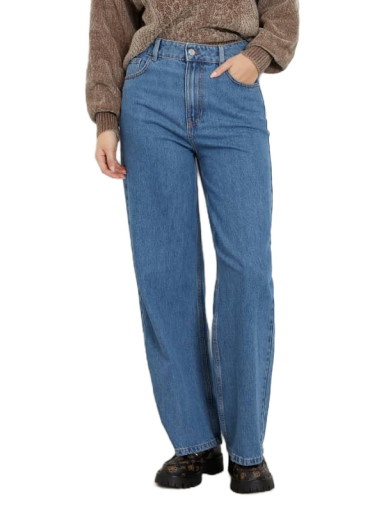 High Rise Wide Leg Denim Pant