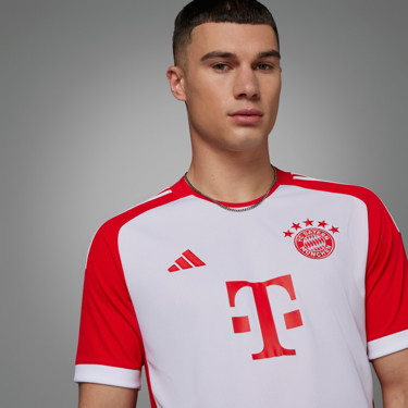 Sportmezek adidas Originals FC Bayern 23/24 Home Jersey Fehér | IJ7442, 6