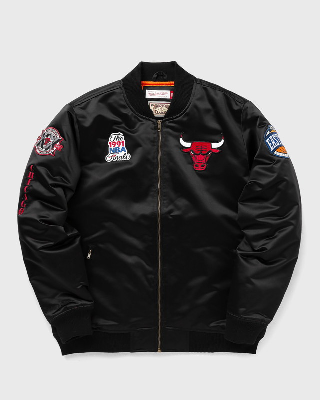 NBA SATIN BOMBER JACKET CHICAGO BULLS