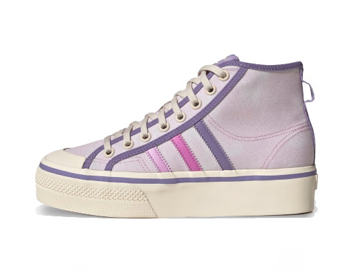 Sneakerek és cipők adidas Originals Nizza Platform Mid Parley Almost Pink W Orgona | GX4608