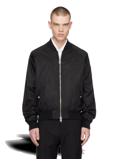 Dzsekik AMI Zip Bomber Jacket Fekete | HJK024.274