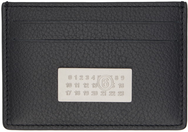 Pénztárca Maison Margiela MM6 Numeric Card Holder Szürke | SA5UI0013 P6189