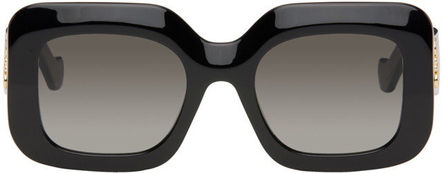 Napszemüveg Loewe Black Square Sunglasses Fekete | LW40035I